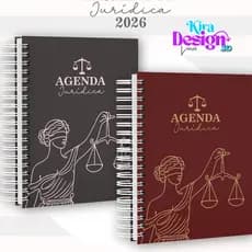 Agenda Jurídica/Agenda Personalizada/Planner/Agenda