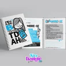 Planner TDAH/Agenda TDAH personalizado/Papelaria Personalizada