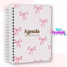 Agenda Delicada/Agenda/Agenda Personalizada/Papelaria Personalizada