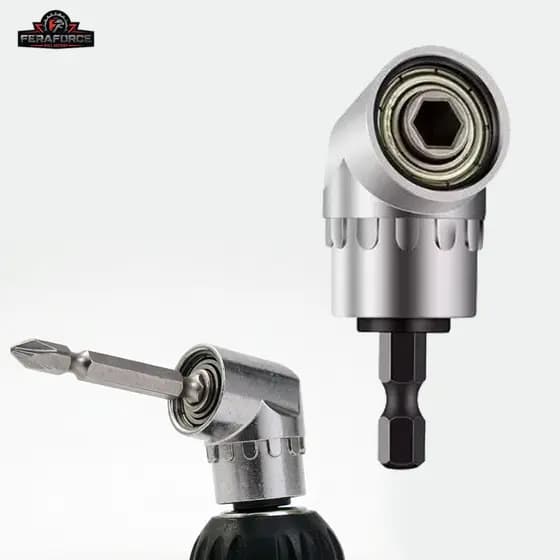 Adaptador Angular Extensão Curva 105° Adaptador P/ Parafusadeira Cantos