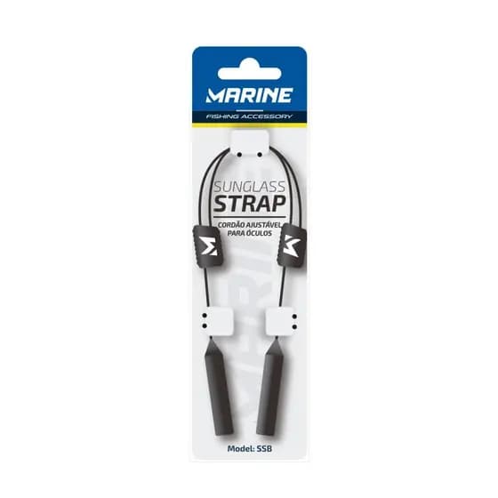 CORDÃO AJUSTÁVEL PARA ÓCULOS MARINE SPORTS PRETO