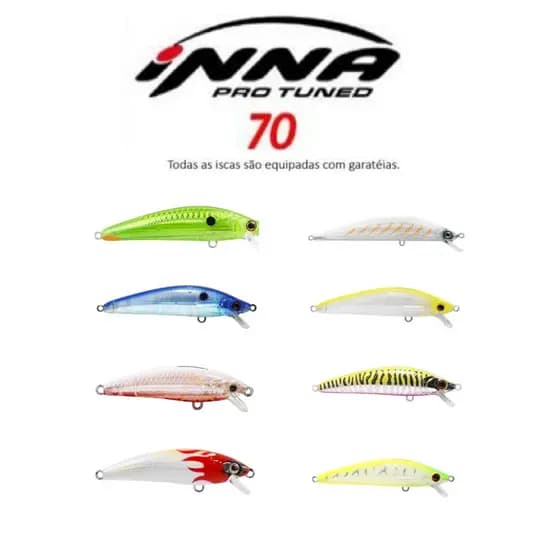 ISCA INNA 70 MARINE SPORTS MEIA ÁGUA TAMANHO 7 CM PESO 11 G