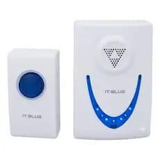 Campainha Sem Fio It-Blue Sd-174A 50m 32 Melodias Alimentação Pilhas