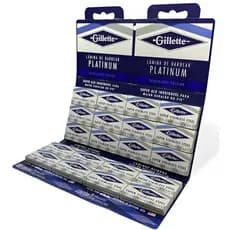 Lâmina Gillette Platinum Original C/100Un Premium