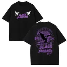 2026 Novo Camiseta Black Sabbath Lord Of This World Rock N Roll Classico 90s Unissex Basica