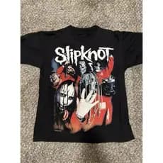 Camiseta Unissex Oversized Plus Size Feminina Masculina Slipknot Banda Rock Metal Unissex  100% Algodão Presente Fãs Mús