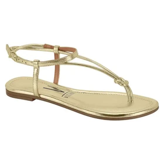 Sandalia Rasteira Tira Fina Delicada Vizzano Original Feminina 62351716