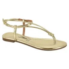Sandalia Rasteira Tira Fina Delicada Vizzano Original Feminina 62351716