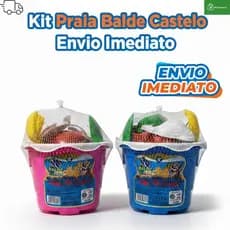Kit Balde De Praia Infantil Completo – Diversão Garantida No Verão Prepare-se Para Horas De Diversão