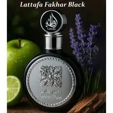 Perfume Lattafa Fakhar Black Masculino Preto Importado Do Árabe Original 100ML Luxo