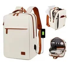 Mochila Para Notebook Carrega Celular Material Oxford Impermeavel Espaçosa com Divisórias