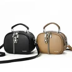 Bolsa Feminina Tira Colo Faixa De Mão De Couro Tranversal RAJORK MODA