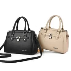 Bolsa de Ombro Feminina de Designer em PU Macio, Grande Capacidade, para Compras e Uso Diário rajork moda