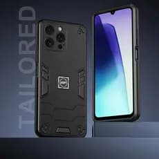 Capa Protetora Masculina Anti-Queda com Proteção Total da Lente, iPhone 11/12/13/14/15/16/17 Pro Max