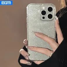 Capa Capinha Case De Luxo Transparente Com Gliter Brilho Purpurina slim Para IPhone 11 12 12PRO 14 15 13 14PROMAX iphone