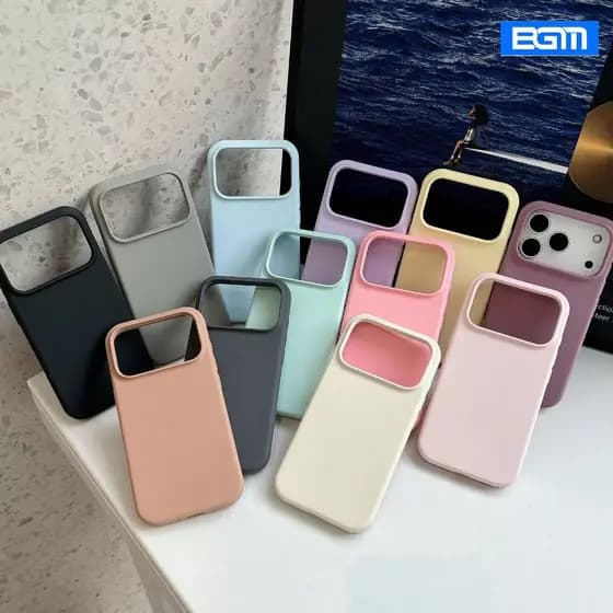 BGM—capinha iphone 17 ， Case Silicone Aveludada Para iPhone 17/iPhone 17 Pro/17 Pro Max/Air  Premium