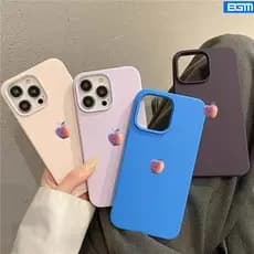 BGM—Capinha Case Silicone Aveludada Para iPhone 14/14 Pro/14 Pro Max Premium