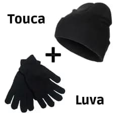Kit de Inverno Luva mais touca-Unissex