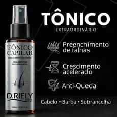 Tônico Capilar Acelerador de Crescimento Cabelo Barba Sobrancelha