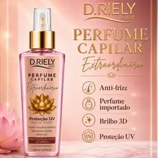 Perfume Capilar Feminino Cabelo Perfumado Anti Frizz Proteção UV Brilho Intenso Body Splash Premium Fragrância Luxo