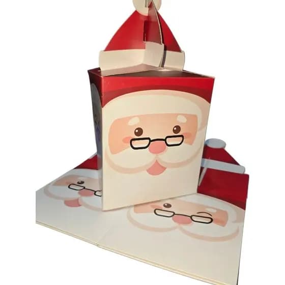 Kit 2 caixas para presente de Natal/ Caixas para panetones (1un)
