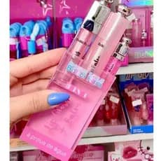 Kit labial 3 em 1 Bob Rara / Balm hidratante + Gloss e mini Gloss com brilho