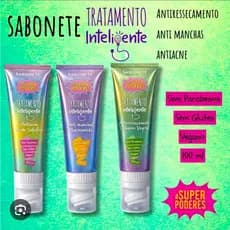 Sabonete Facial Tratamento Inteligente / Antiacne - Antiressecamento - Antimanchas