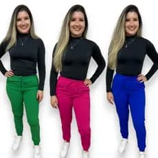 Conforto Total: Calça Jogger Feminina Duna com Bolsos Funcionais – Versatilidade e Charme