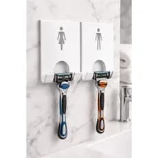 Suporte Masculino E Feminino Organizador De Lâminas Gillette