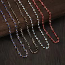 【LOUIE SHARK】Corrente Para Óculos Vários Modelo E Cores Elegante Anti-Perda Segurança Fashion Novo