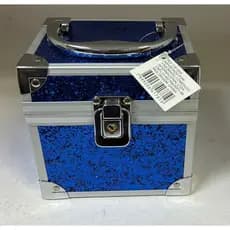 Porta Joias Quadrado 12 X 12 X 10 CM com cadeado