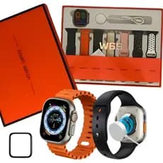 Relógio Inteligente Smartwatch 7 Pulseiras W69 Series 9 49mm