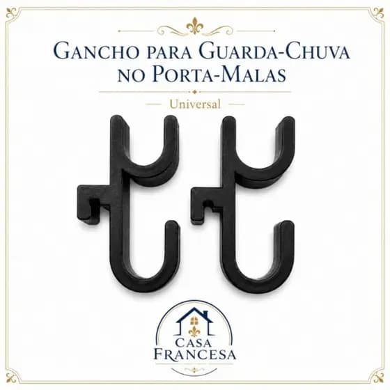 Ganchos para guarda-chuvas para o sistema ISOFIX do carro simples ou duplo