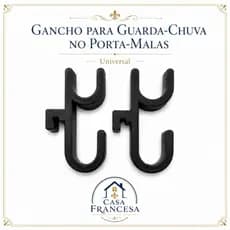 Ganchos para guarda-chuvas para o sistema ISOFIX do carro simples ou duplo