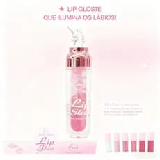 Melana Gloss Labial: Brilho de Vidro Intenso, Fixação à Prova D'água e Longa Duração para Lábios Perfeitos