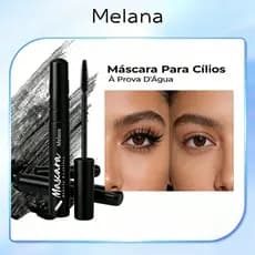 Mascara de Cilios Melana com Pincel Ourico: conquiste cllios perfeitamente definidos, semgrumos e com um
