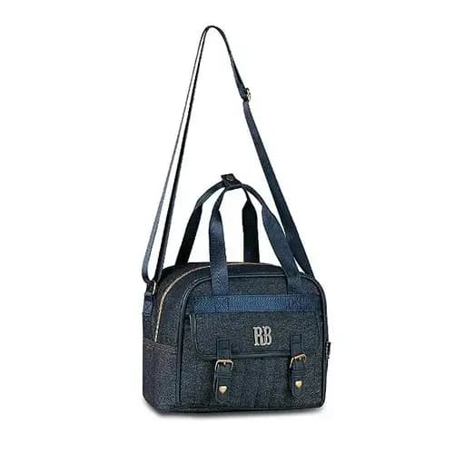 Lancheira Térmica Rebecca Bonbon Jeans Feminina Escolar | Envio Rápido