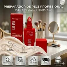 Primer Hidratante Max Love Anticraquelamento Pré Maquiagem Pele Perfeita Uniforme Com Ácido Hialurônico