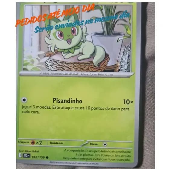 Lote com 17 cartas comuns de Pokémon Amigos de Jornada Original - LISTA DE CARTAS NA DESCRIÇÃO