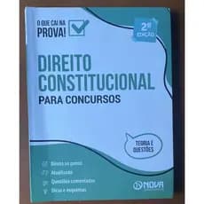 Apostila Direito Constitucional Para Concursos (Usado)