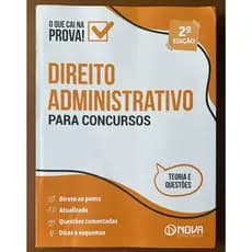 Livro Direito Administrativo Para Concursos 2025 (Usado)