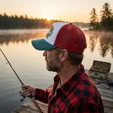 Boné de Beisebol, Boné de Beisebol Respirável com Bordado em Contraste e Cor Gradiente, Chapéu de Pesca Duckbill
