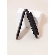 Escova de Cabelo Mini para Bolsa com Espelho Portátil para viagem Feminina