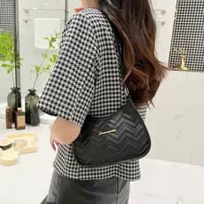 BOLSA FEMININA DE OMBRO BOLSA FEMININA DE MÃO MEIA LUA LANÇAMENTO ELEGANCIA