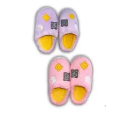 Pantufa Peluciada Térmica Infanti Cores Sortidas 31-32