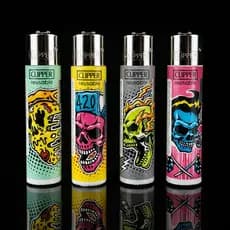 Clipper Original Maxi Caveiras Kit 4 Unid
