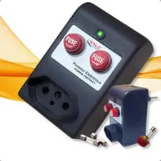 Protetor Elétrico DPS Contra Raios Surtos Picos Quedas de Energia Oscilações - Geladeira Freezer TV