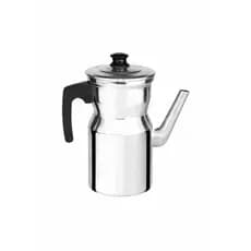 Cafeteira Bule Para Cafe Leite Cha em Aluminio 2 Litros Resistente Pratica e Duravel