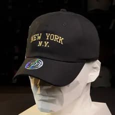 Boné NY Aba Curva Dad Hat Bordado Alto Relevo Ajustável Strapback Masculino Feminino Envio Rápido