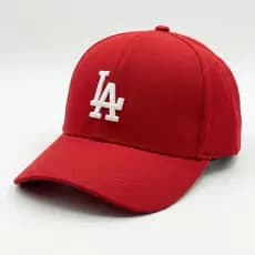 Boné Los Angeles LA Aba Curva Ajustável Unissex Masculino Feminino Sarja Alta Qualidade